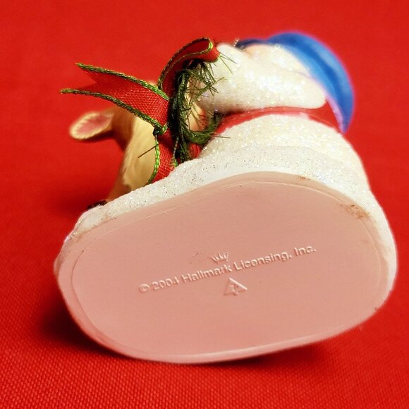 Hallmark Snow Buddies 2004 Christmas Snowman Reindeer Ornament - Picture 7 of 13